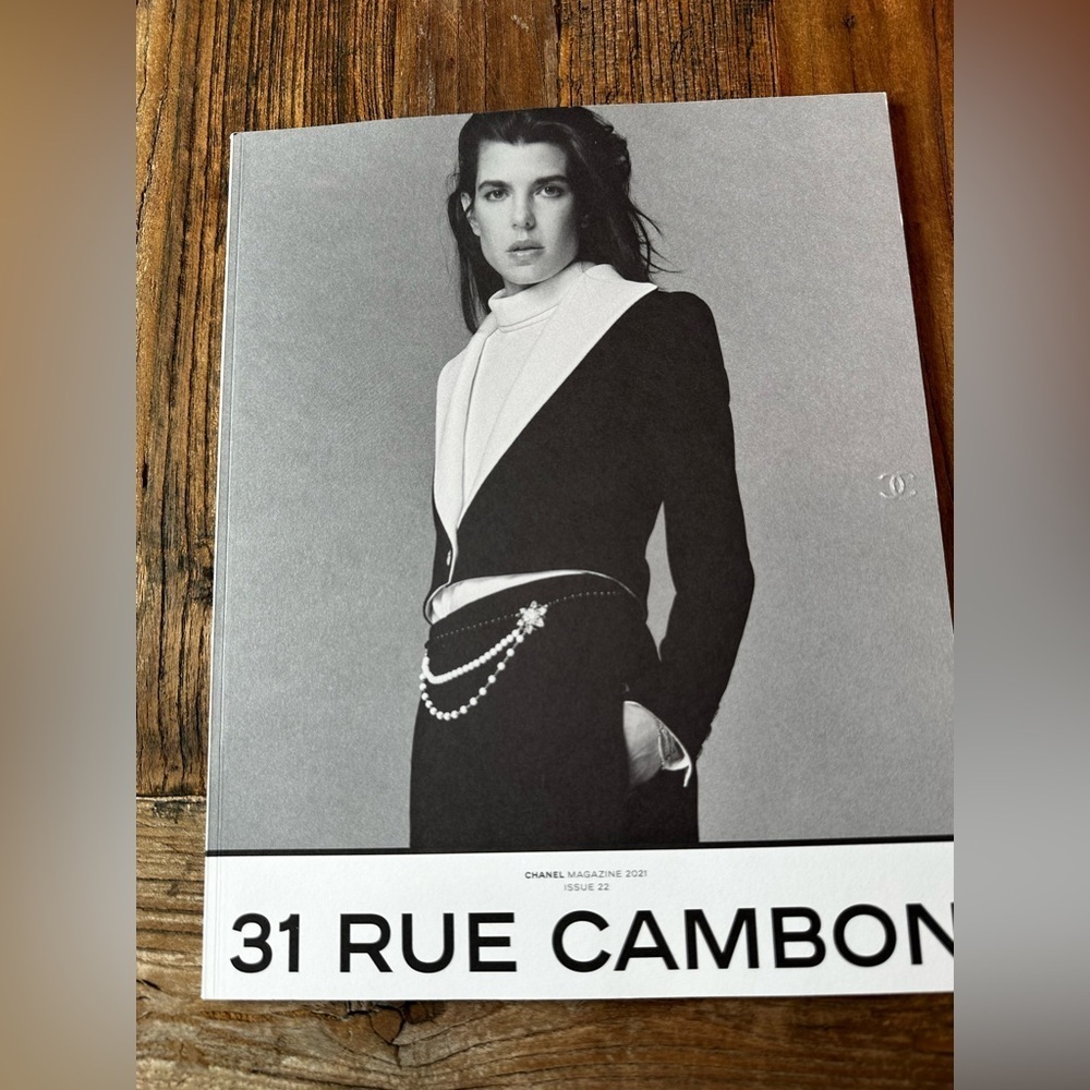 CHANEL Black and White Fashion Magazine